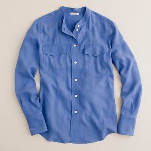 JCrew Petite silk Elodie blouse NWT size PS